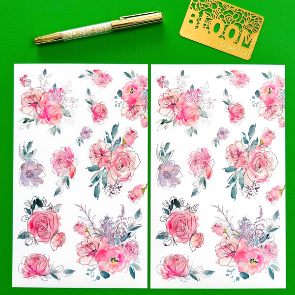 BEAUTIFULLY LINED STICKER BOOK