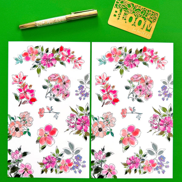 BEAUTIFULLY LINED STICKER BOOK