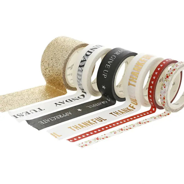 BRIGHT SIDE WASHI TAPE SET