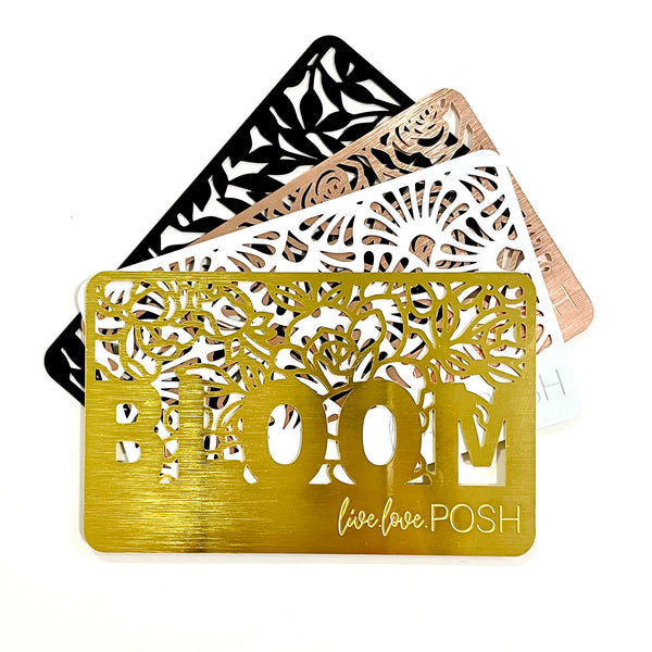 LUXE METAL WASHI CUTTERS - BLOOM COLLECTION