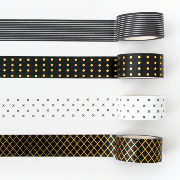 BOXED SET OF WASHI TAPE (Set of 4)