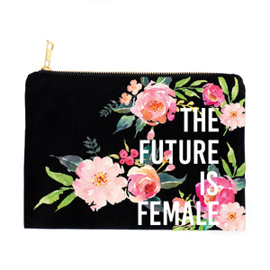 THE FUTURE IS FEMALE - ZIPPER POUCH