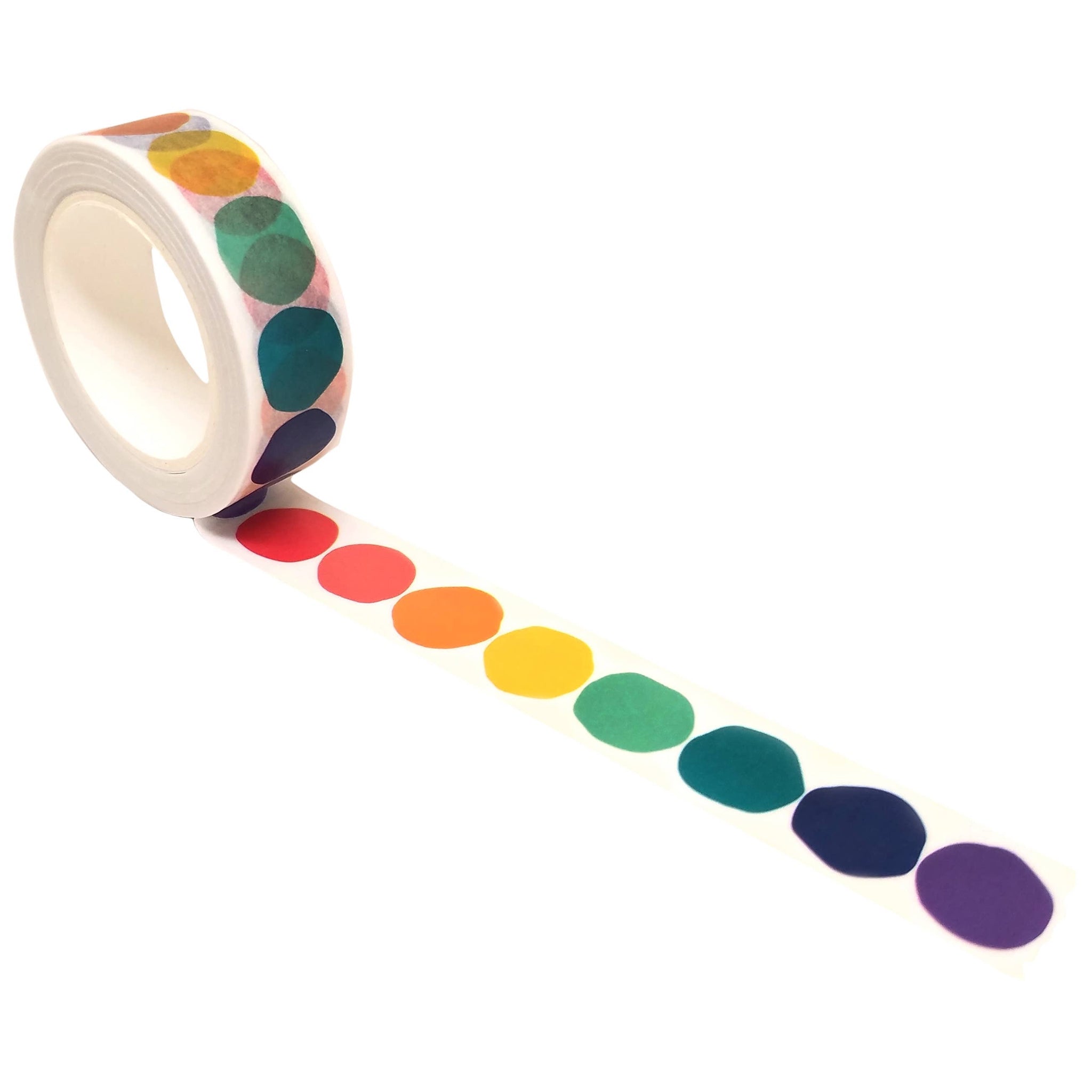 Rainbow Color Washi Tape Bulk Decoration Stationery Stickers