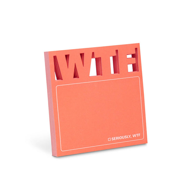 WTF DIECUT STICKY NOTES