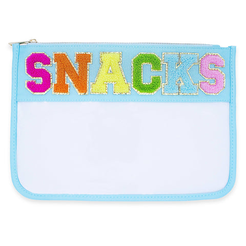LARGE 'SNACKS' POUCH