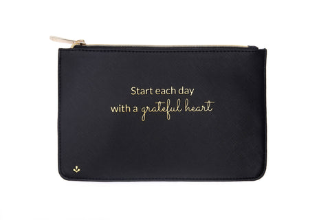 GRATEFUL HEART - ZIPPER POUCH