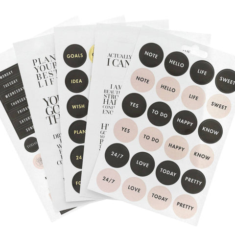 QUOTES DESIGNER STICKER SET