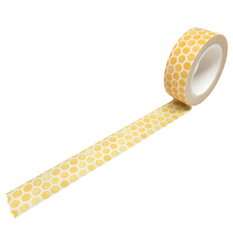 YELLOW HEX WASHI TAPE