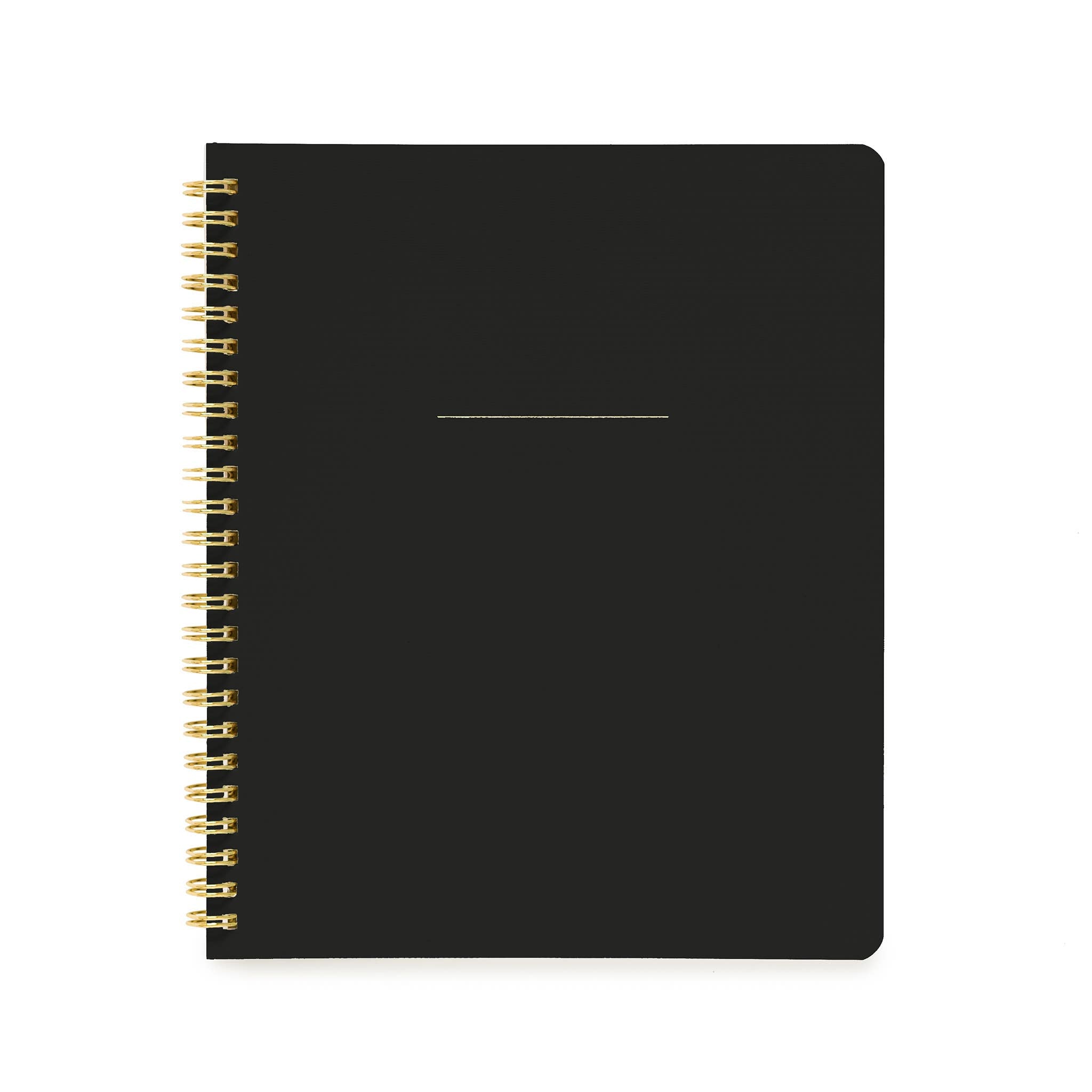 CHIC BLACK SPIRAL NOTEBOOK