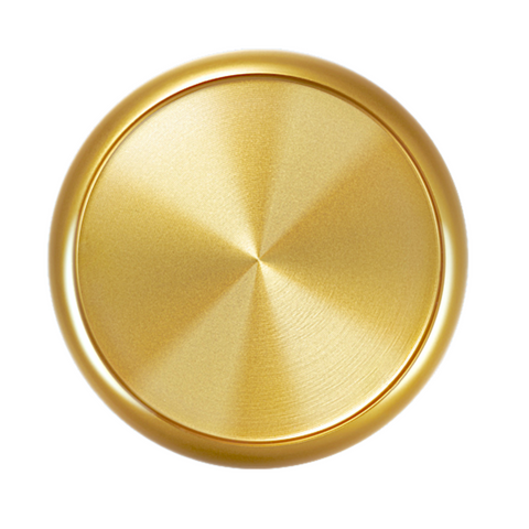 GOLD METAL DISCS - LARGE