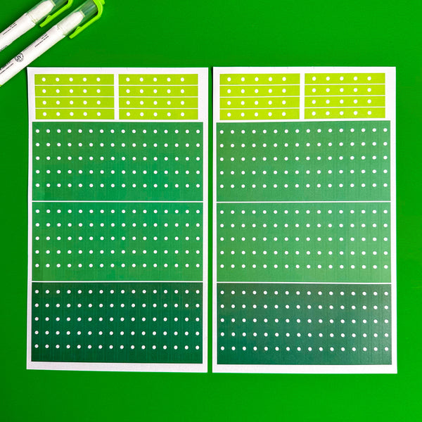 GREEN BLOOMS FUNCTIONALLY CHIC STICKER BOOK