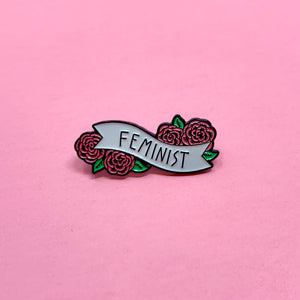 Feminist brooch 2025