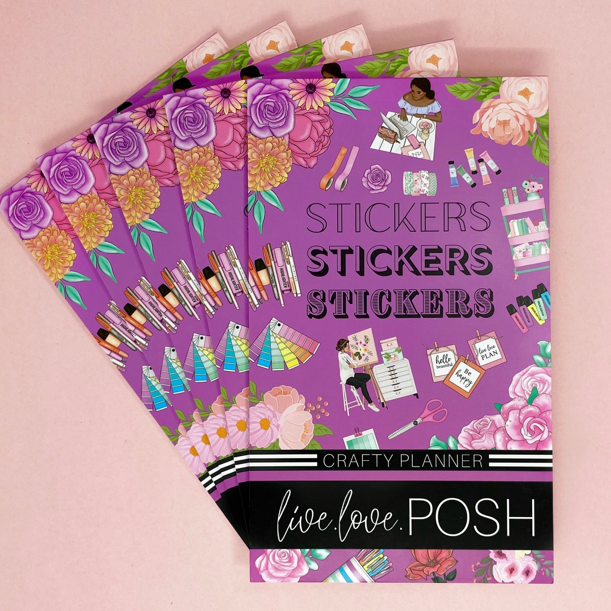 CRAFTY PLANNER STICKER BOOK