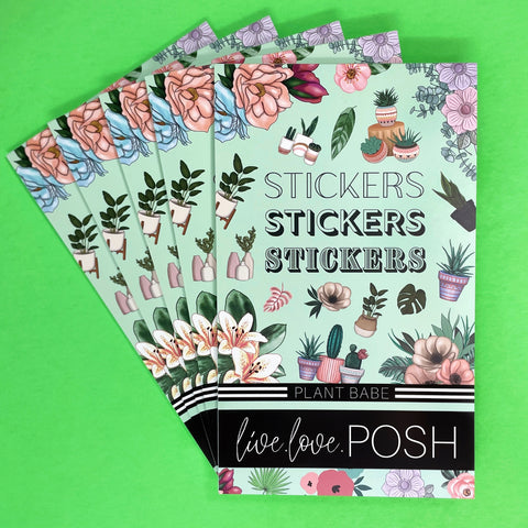 PLANT BABE STICKER BOOK