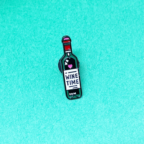 WINE TIME PIN