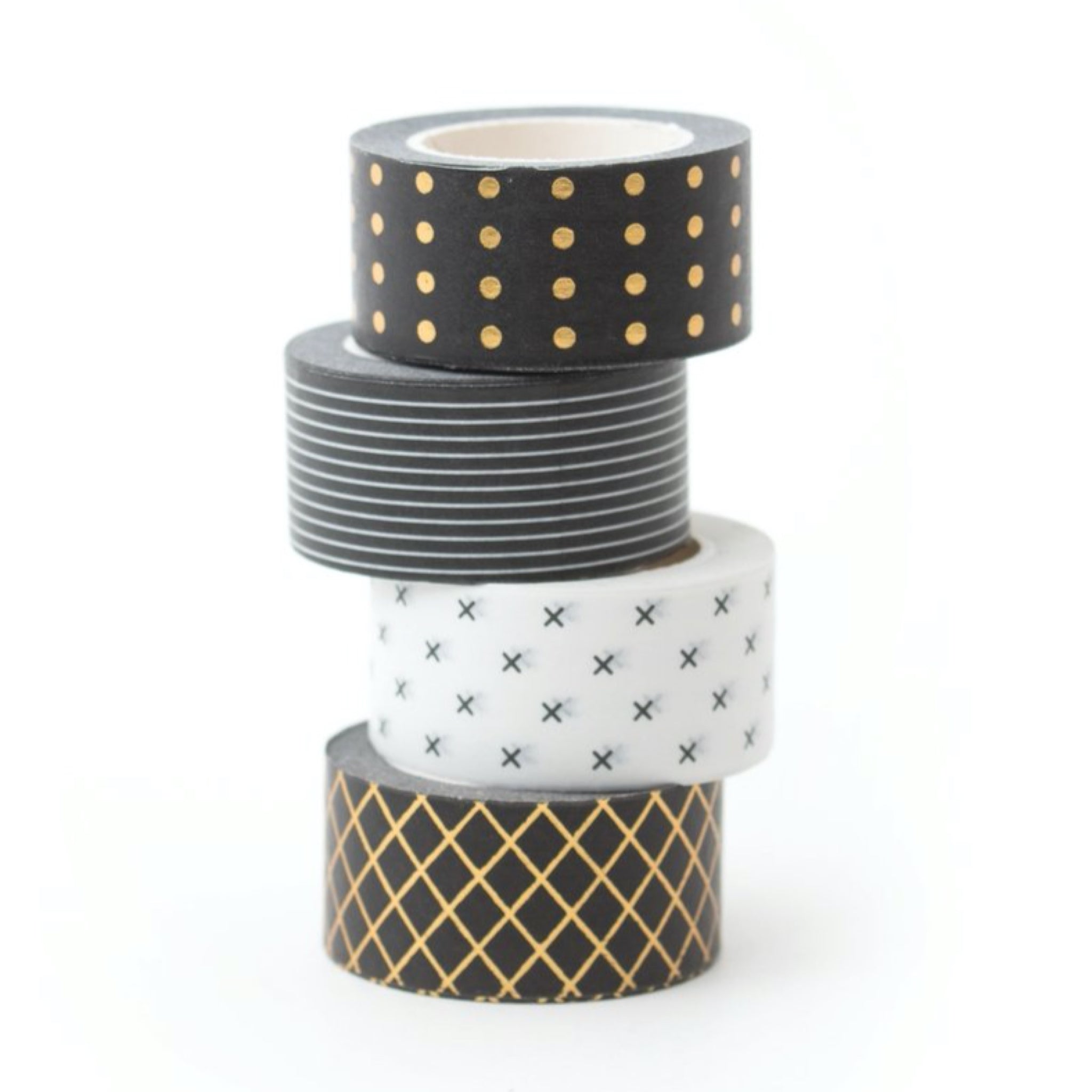 RED HERRINGBONE WASHI TAPE