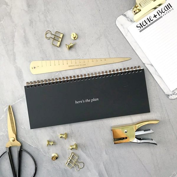 HERE'S THE PLAN - WEEKLY DESKTOP PLANNER