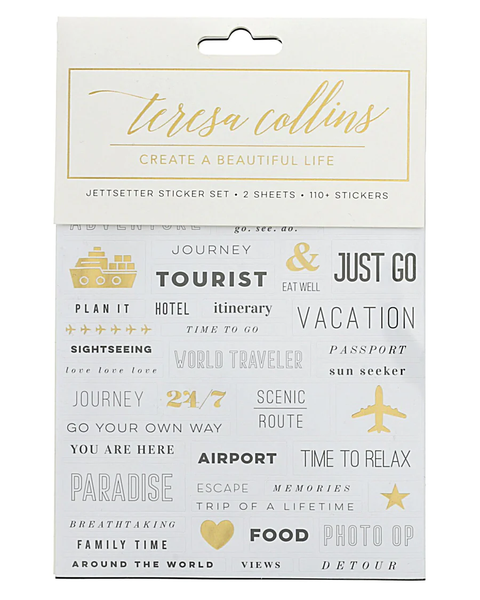 JETSETTER STICKER SET