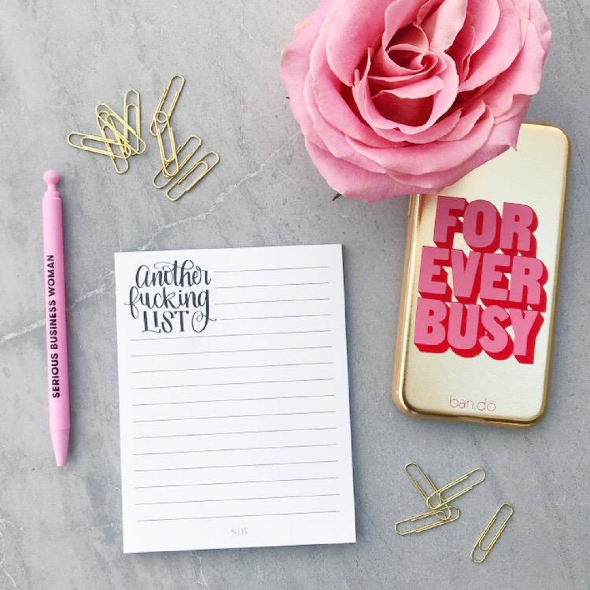 ANOTHER F*CKING LIST NOTEPAD