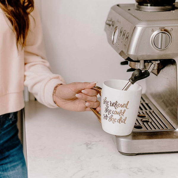 SHE BELIEVED SHE COULD - COFFEE MUG