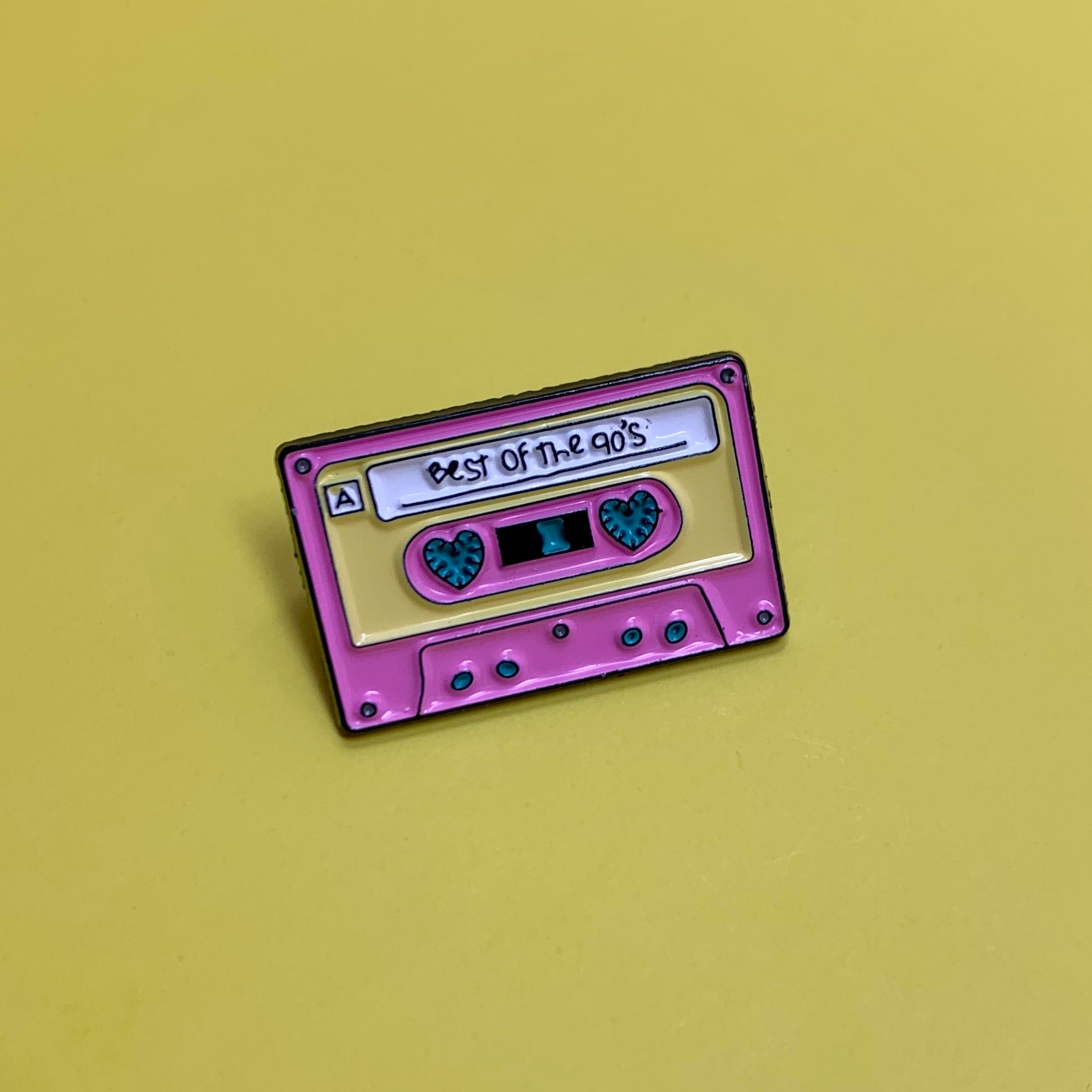 BEST OF THE 90'S MIX TAPE PIN