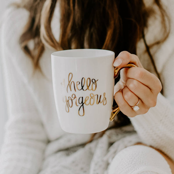 HELLO GORGEOUS - COFFEE MUG