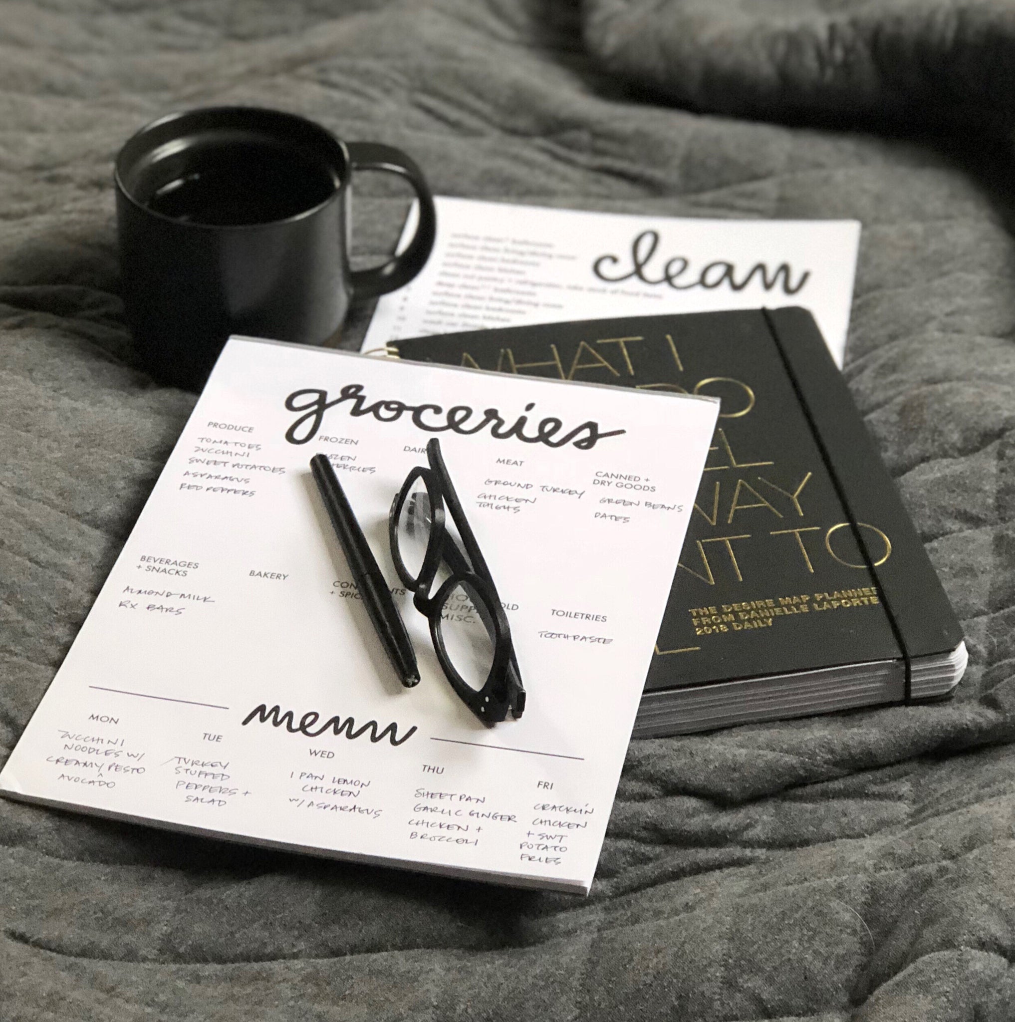 GROCERY NOTEPAD - LETTER SIZE