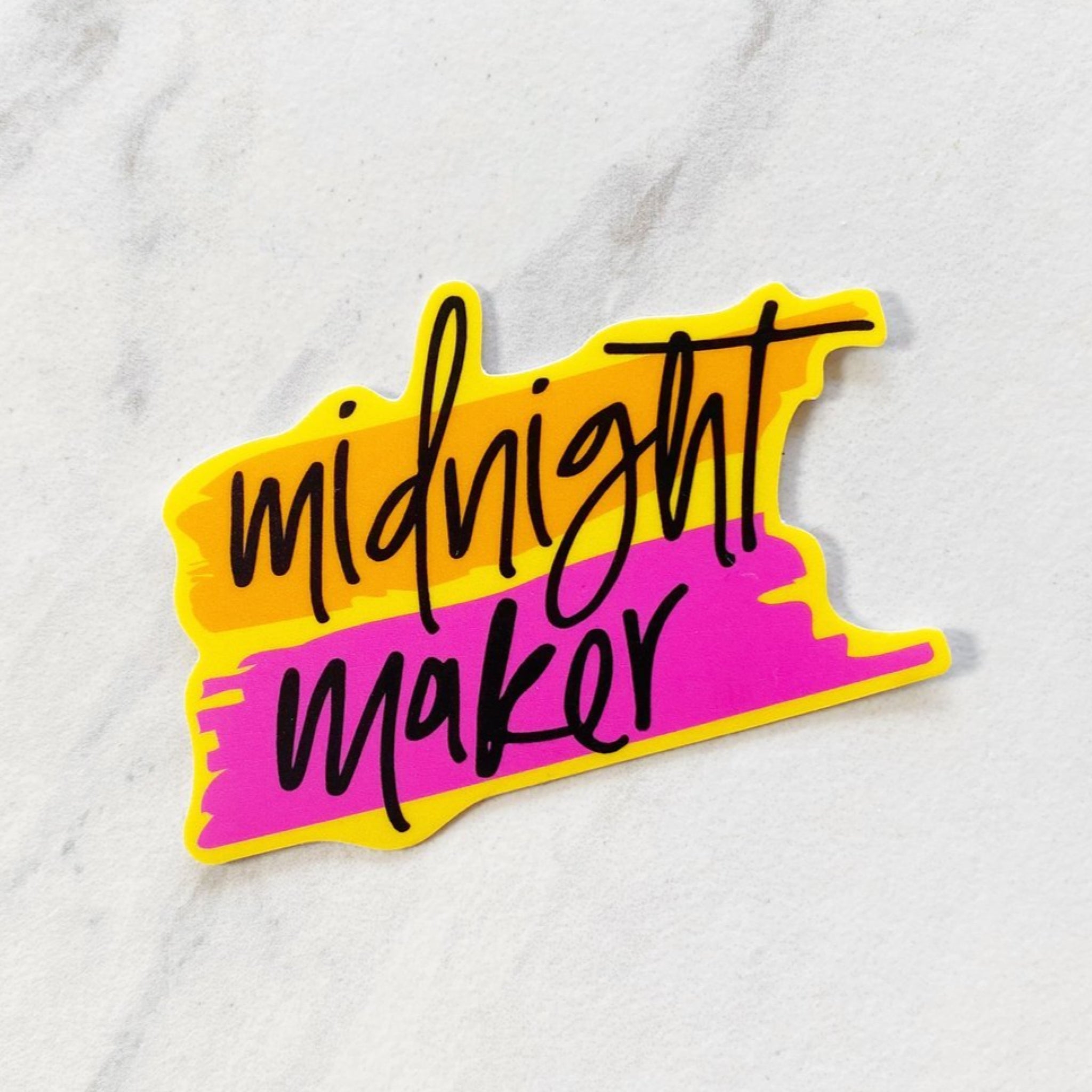 MIDNIGHT MAKER VINYL STICKER