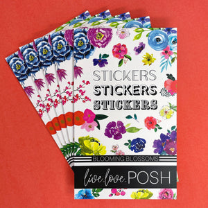 BLOOMING BLOSSOMS STICKER BOOK