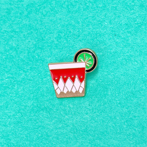 STRAWBERRY LIME SELTZER PIN