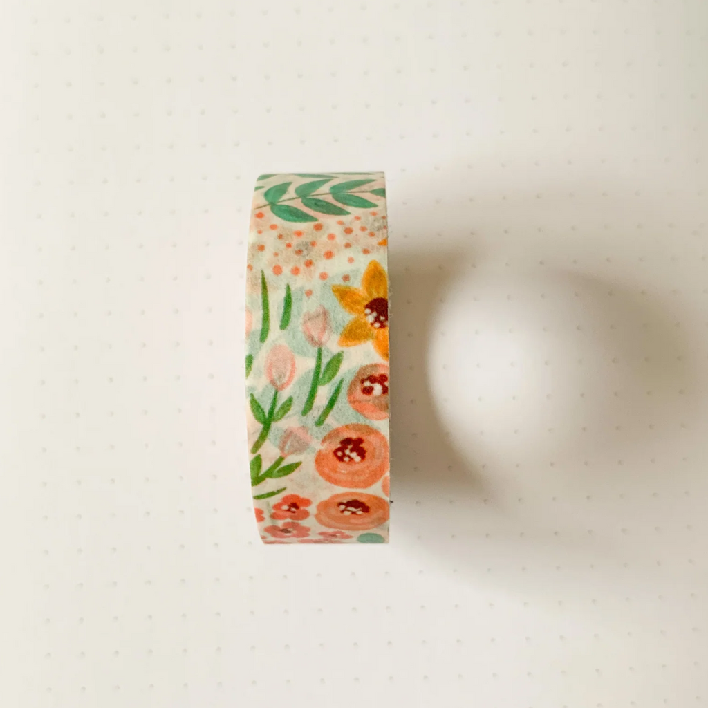 GLITTERED FLORAL GARDEN WASHI TAPE – Live Love Posh