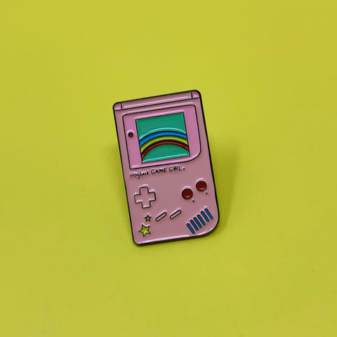 RETRO GAME GIRL PIN