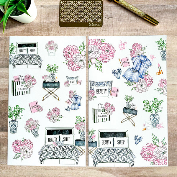 LUXE LIVING STICKER BOOK