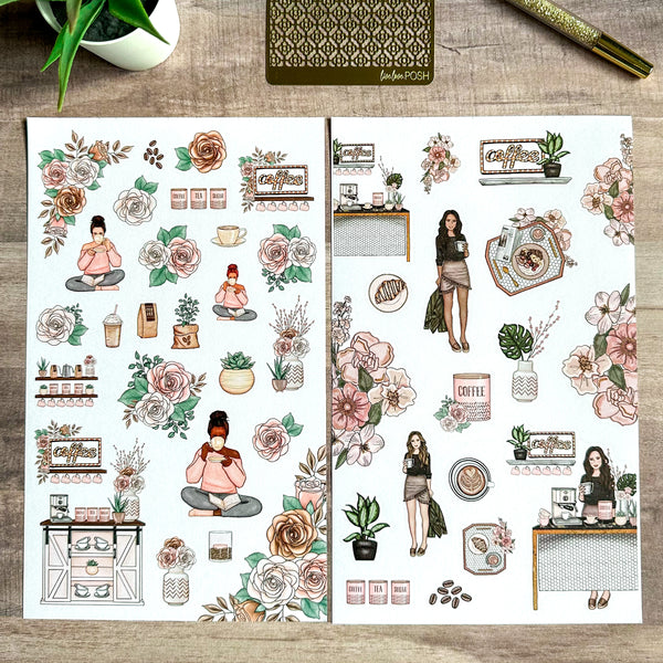 LUXE LIVING STICKER BOOK