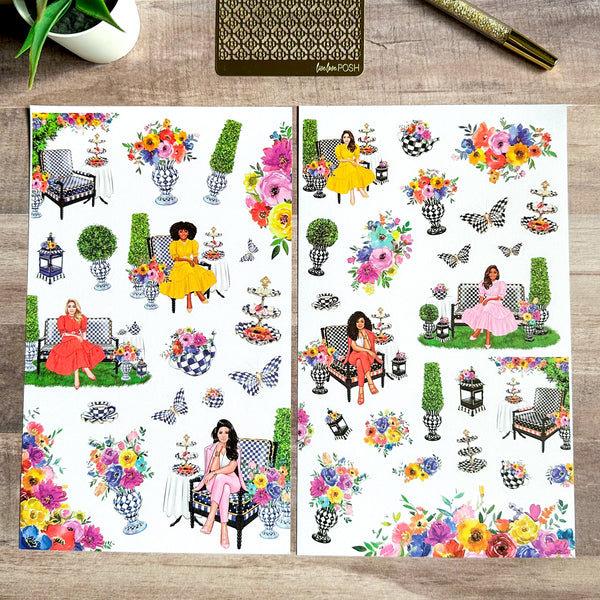 LUXE LIVING STICKER BOOK