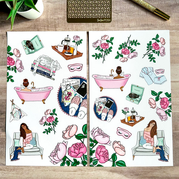 LUXE LIVING STICKER BOOK