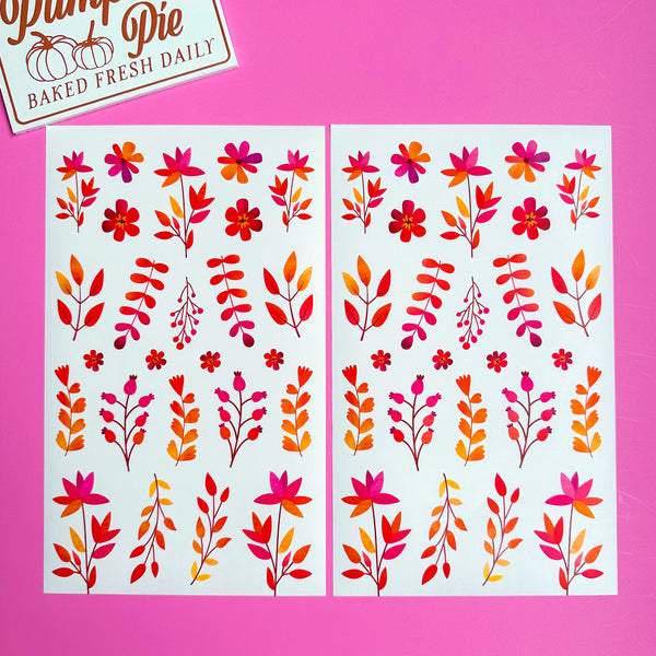 POSH FALL STICKER BOOK
