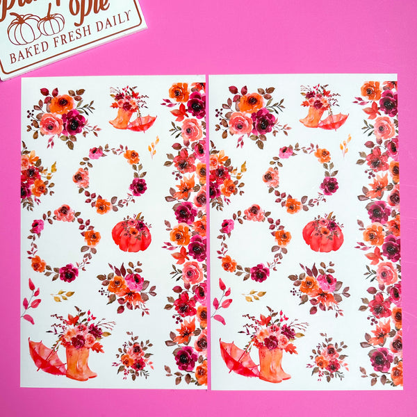 POSH FALL STICKER BOOK
