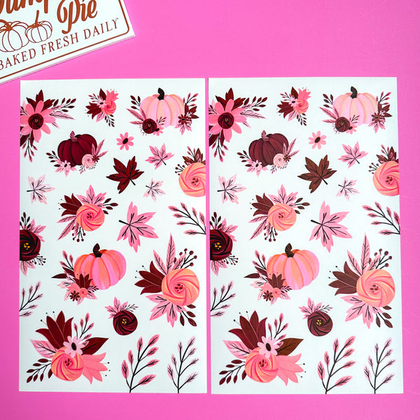 POSH FALL STICKER BOOK