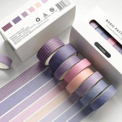 WASHI TAPE SET - VIOLET