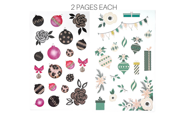 POSH BLOOMS & ICONS STICKER BOOK