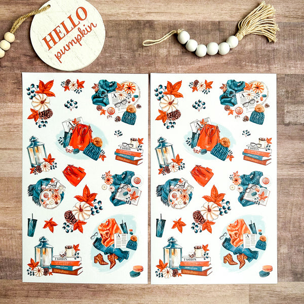WHIMSICAL FALL STICKER BOOK