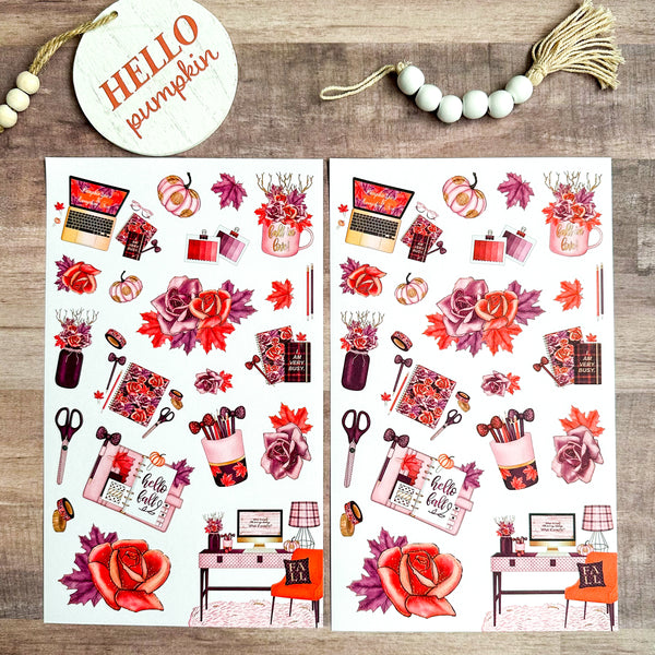 WHIMSICAL FALL STICKER BOOK