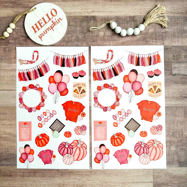 WHIMSICAL FALL STICKER BOOK